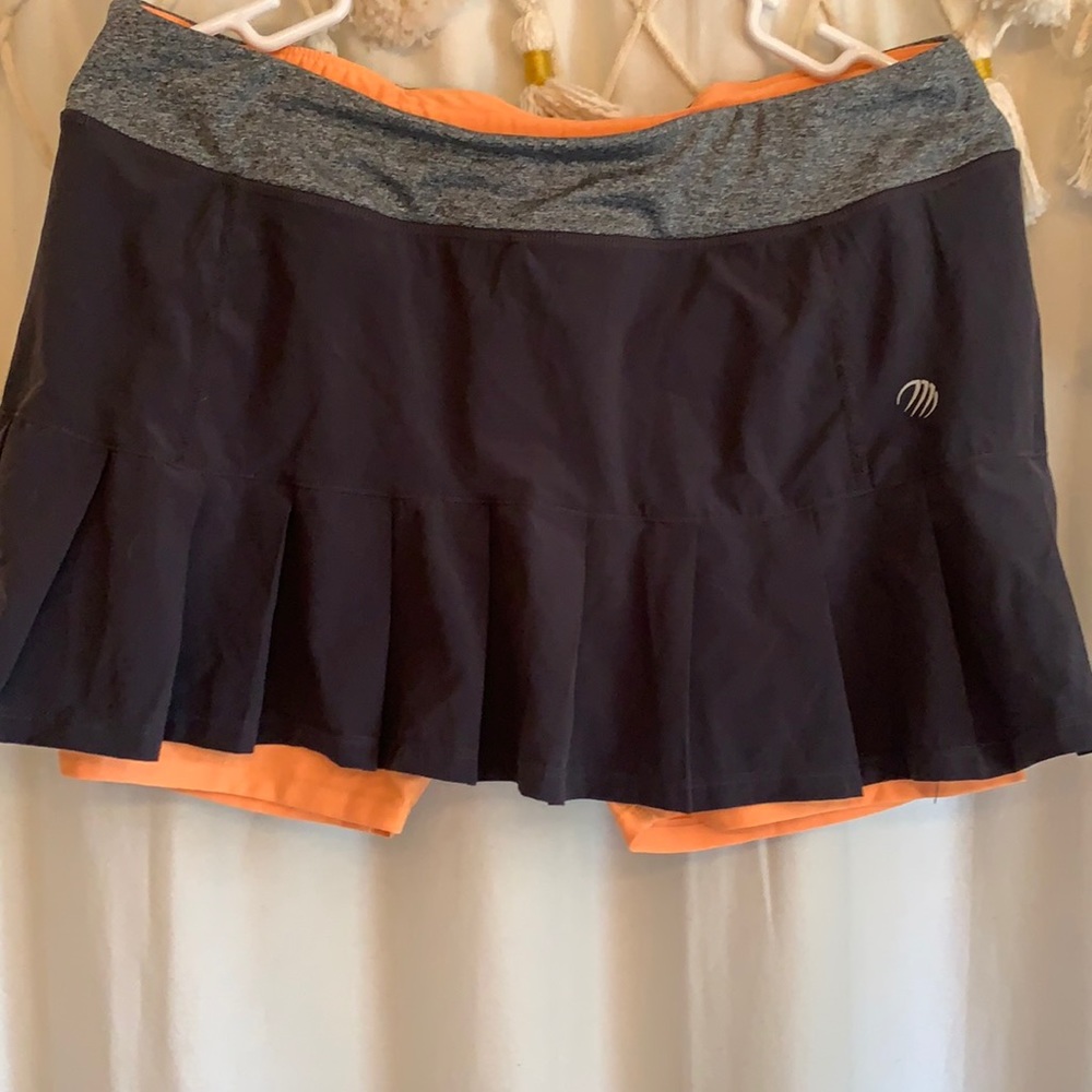 MPG  exercise skirt with built-in shorts